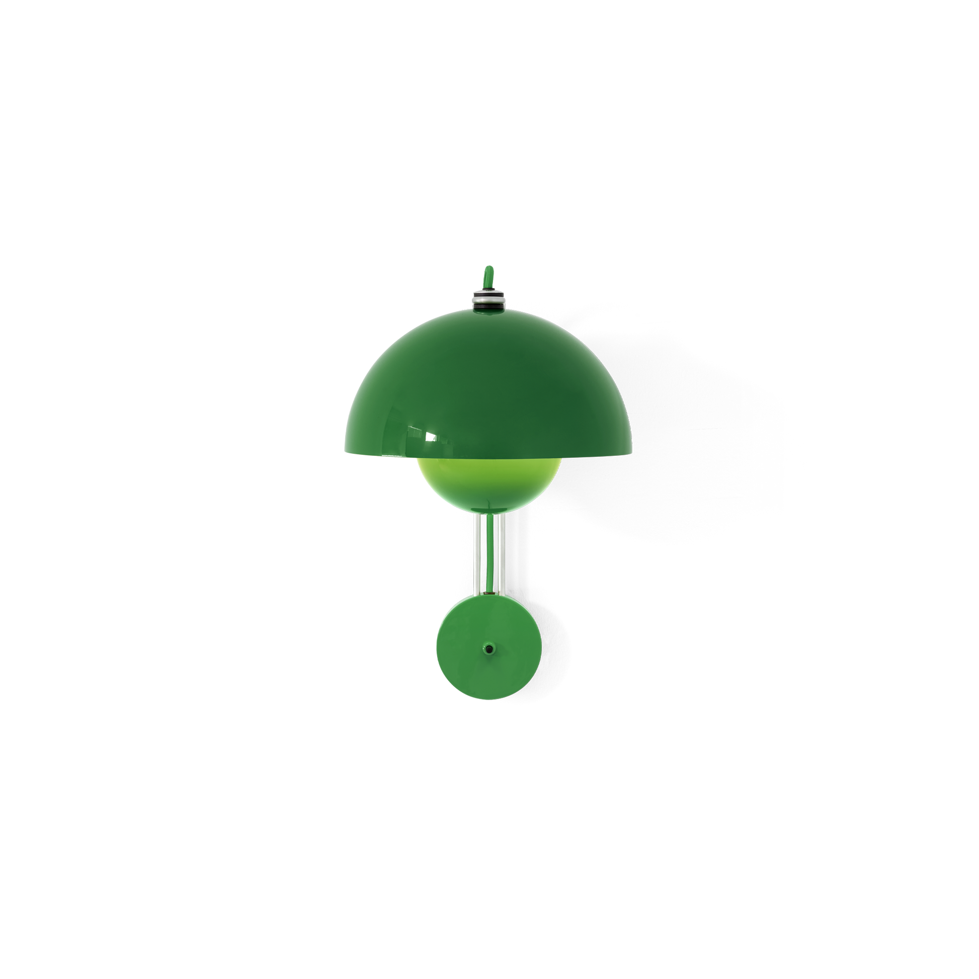 Flowerpot VP8 Wall Lamp by &tradition #Signal Green