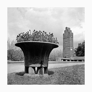 Flowers Wedding Tower Mathildenhoehe Darmstadt, Germany, 1938, Printed 2021-DYV-997877