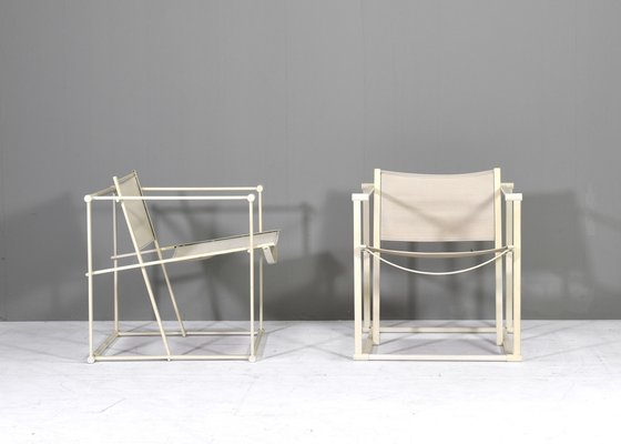 FM60 Armchairs by Radboud van Beekum for Pastoe, Netherlands, 1981, Set of 2-TE-1783750