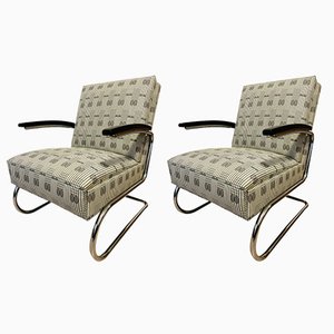 FN 24 Cantilever Armchairs by Willem Hendrik Gispen for Mucke Melder, 1930s Set of 2-YNX-1772744