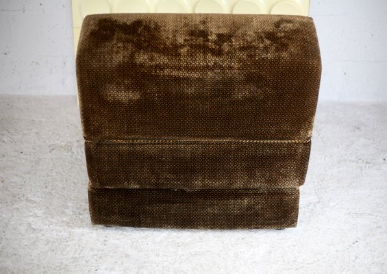 Foam & Velvet Amber Chair, France, 1970-MAO-1137282