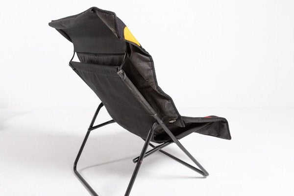 Foldable Pop Art Lounge Chairs, 1990s, Set of 2-KMC-1338718