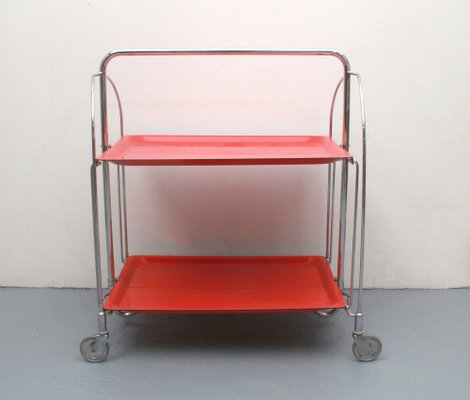 Foldable Serving Cart from Dinett, 1970s-PF-1768515