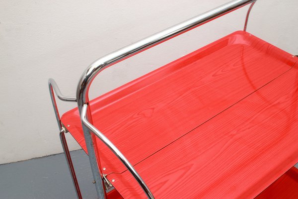 Foldable Serving Cart from Dinett, 1970s-PF-1768515