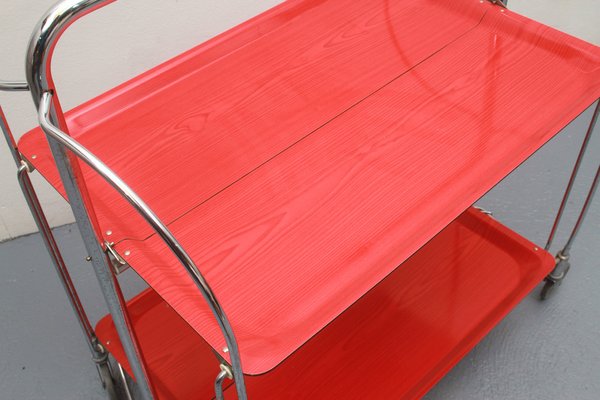 Foldable Serving Cart from Dinett, 1970s-PF-1768515