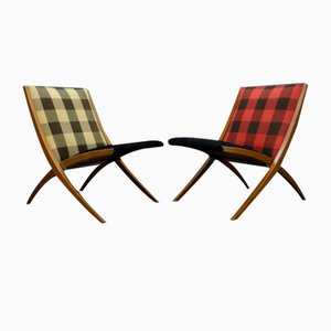 Folding Antimott Chairs by Ulrich Hermstrüwer for Wilhelm Knoll, 1950s, Set of 2-UG-1706490