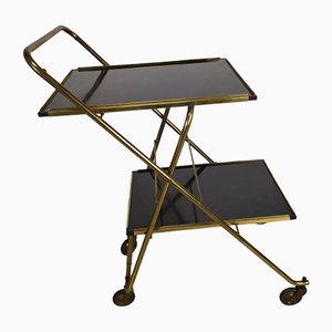 Folding Cart on Wheels in Brass-EAD-1259048