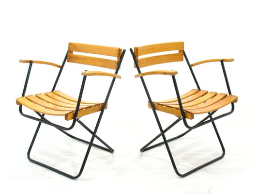 Folding Chairs, 1970s, Set of 2-WVA-946494