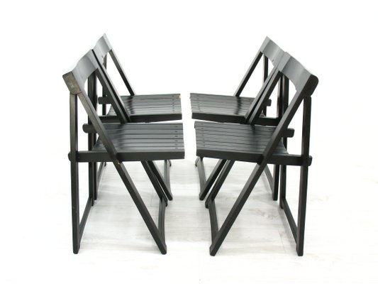 Folding Chairs, 1970s, Set of 4-WVA-730357