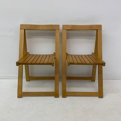 Folding Chairs by Aldo Jacober for Alberto Bazzani, 1960s, Set of 2-BGP-934902