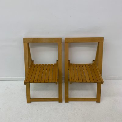 Folding Chairs by Aldo Jacober for Alberto Bazzani, 1960s, Set of 2-BGP-934902