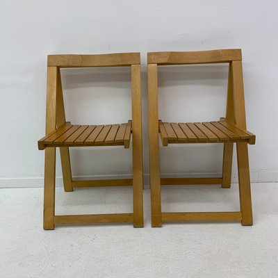 Folding Chairs by Aldo Jacober for Alberto Bazzani, 1960s, Set of 2-BGP-934902