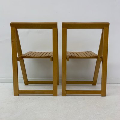 Folding Chairs by Aldo Jacober for Alberto Bazzani, 1960s, Set of 2-BGP-934902