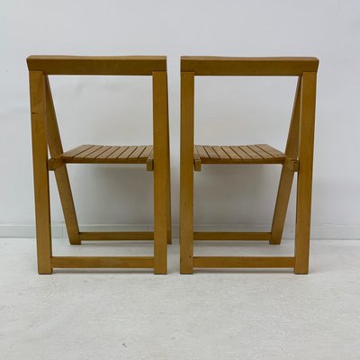 Folding Chairs by Aldo Jacober for Alberto Bazzani, 1960s, Set of 2-BGP-934902