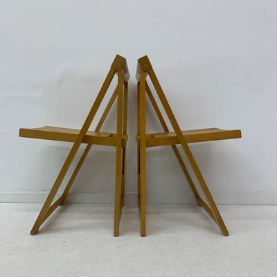 Folding Chairs by Aldo Jacober for Alberto Bazzani, 1960s, Set of 2-BGP-934902