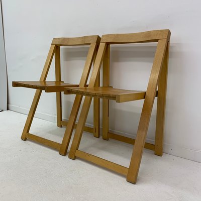 Folding Chairs by Aldo Jacober for Alberto Bazzani, 1960s, Set of 2-BGP-934902