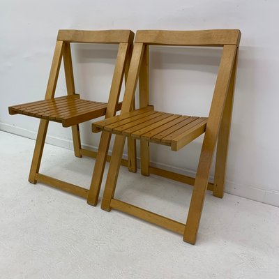 Folding Chairs by Aldo Jacober for Alberto Bazzani, 1960s, Set of 2-BGP-934902