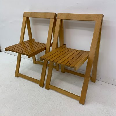 Folding Chairs by Aldo Jacober for Alberto Bazzani, 1960s, Set of 2-BGP-934902