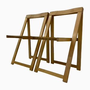 Folding Chairs by Aldo Jacober for Alberto Bazzani, 1960s, Set of 2-BGP-934902