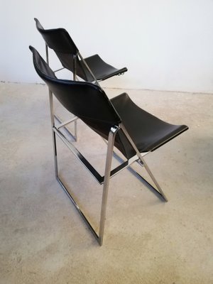 Folding Chairs by Marcello Cuneo for Amar, 1970s, Set of 4-UIW-1066879