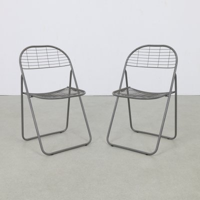 Folding Chairs by Niels Gammelgaard for Ikea, 1980s, Set of 2-RZV-1806907