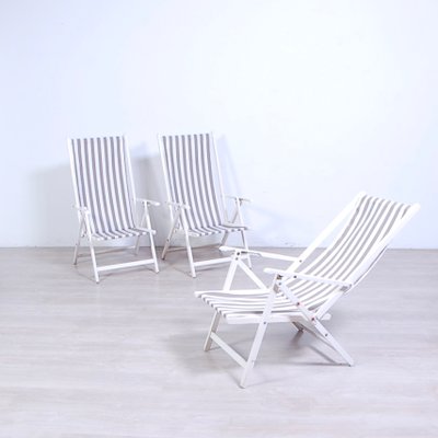 Folding Chairs from Fratelli Reguitti, 1970s, Set of 3-XSG-1799051