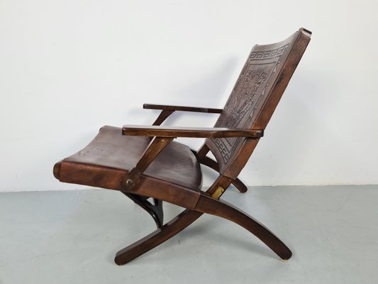 Folding Lounge Chair by Angel I. Pazmino for Muebles De Estilo, 1960s-ZTS-2021794