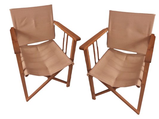 Folding Safari Chairs, Set of 2-TCS-1264449