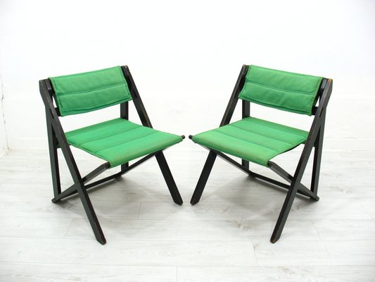 Folding Side Chairs, 1970s, Set of 2-WVA-1739040