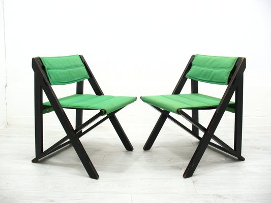 Folding Side Chairs, 1970s, Set of 2-WVA-1739040