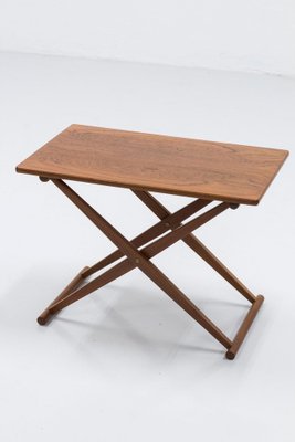 Folding Side Table by Knud Andersen, 1950s-KO-1791138