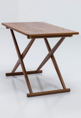 Folding Side Table by Knud Andersen, 1950s-KO-1791138