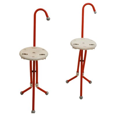 Folding Stools by Yvan Loss for Sandrigarden, 1980, Set of 2-UR-1820300