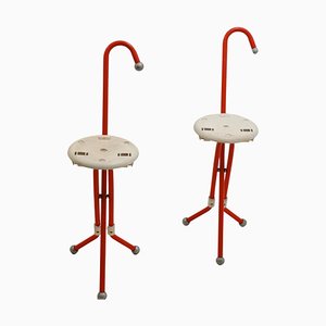 Folding Stools by Yvan Loss for Sandrigarden, 1980, Set of 2-UR-1820300