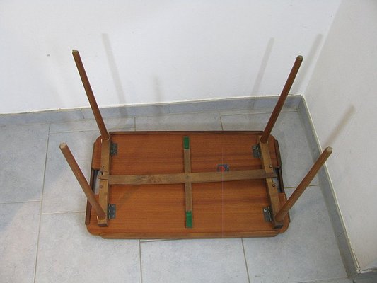 Folding Teak and Oak Serving Tray by Aase Dreieri Ganddal, Norway, 1960s-SZW-1181020