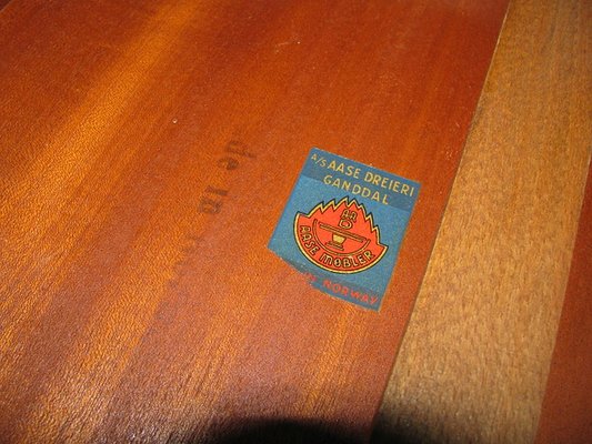 Folding Teak and Oak Serving Tray by Aase Dreieri Ganddal, Norway, 1960s-SZW-1181020