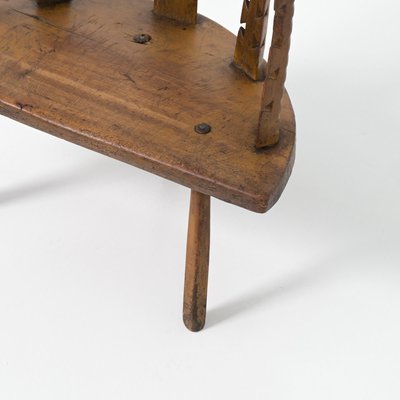 Folk Art Side Chair-VT-1815817