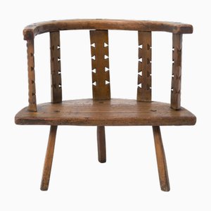 Folk Art Side Chair-VT-1815817