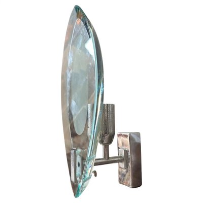 Fontana Arte Space Age Italian Wall Sconce from Veca, 1960s-NMK-1723012