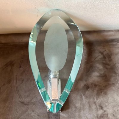 Fontana Arte Space Age Italian Wall Sconce from Veca, 1960s-NMK-1723012