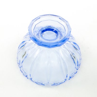 Footed Ring Bowl from Ząbkowice Glassworks, 1950s-BKO-1823435