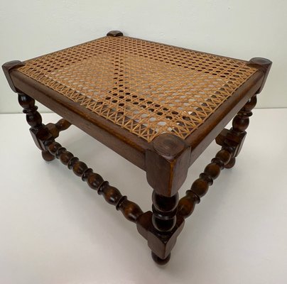 Footstool with Cane Top from H.Pander & Zonen, 1890s-WZZ-1393714