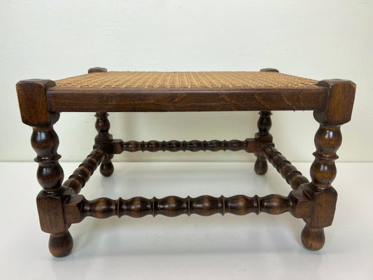 Footstool with Cane Top from H.Pander & Zonen, 1890s-WZZ-1393714