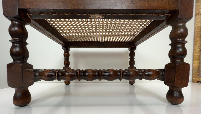 Footstool with Cane Top from H.Pander & Zonen, 1890s-WZZ-1393714