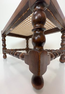 Footstool with Cane Top from H.Pander & Zonen, 1890s-WZZ-1393714