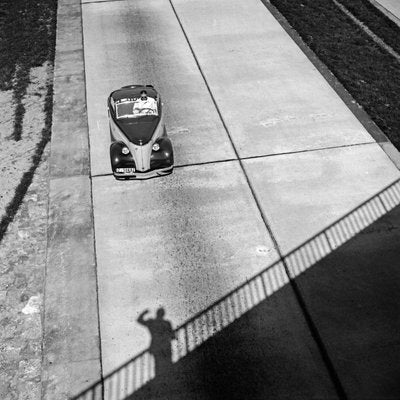 Ford Eifel Bridge Reichsautobahn Highway Bayreuth, Germany, 1935, Printed 2021-DYV-997894