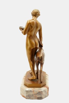 Forest Idyll Bronze by Rudolf Kaesbach, 1915-TPH-2016394