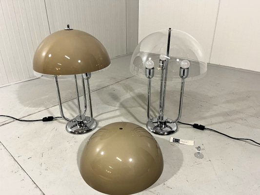 Form-Leuchte Table Lamps by Baulmann, 1960s Set of 2-TU-2041863