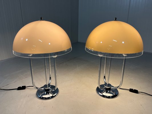 Form-Leuchte Table Lamps by Baulmann, 1960s Set of 2-TU-2041863