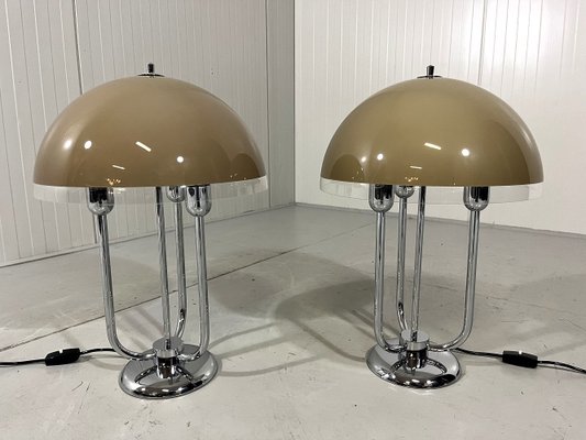 Form-Leuchte Table Lamps by Baulmann, 1960s Set of 2-TU-2041863